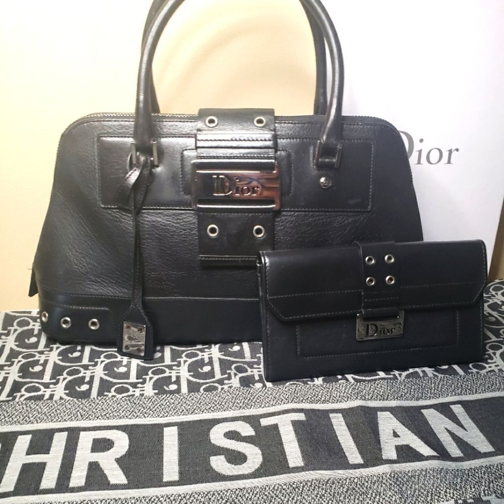 DIOR Vintage StreetChic Bag And Wallet Bundle